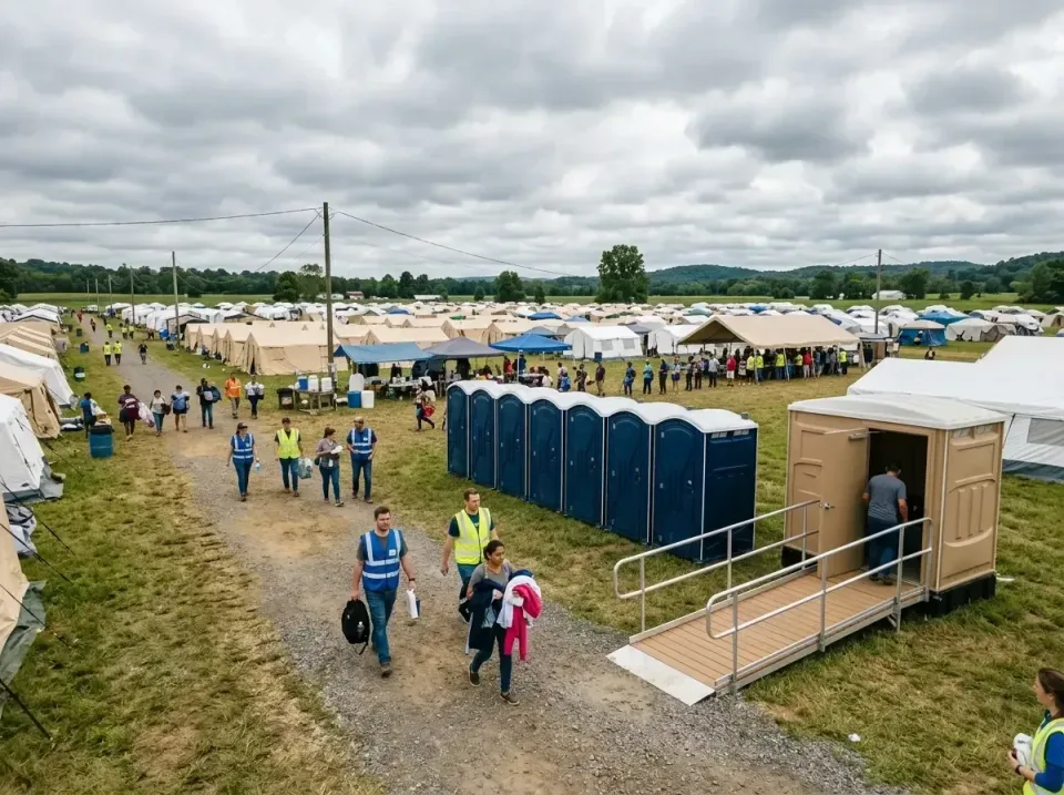 disaster-relief-camp-restrooms-010 — frequently asked questions, Dumpster & Portable Bathrooms Rental in Casas Adobes, AZ